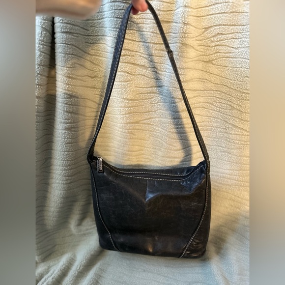 Vintage fossil leather shoulder bag Y2K ERA - Picture 3 of 6